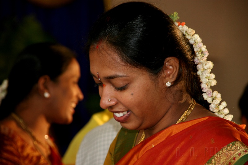 IMG_5229.JPG - Here is Ashwini again.  Being the sister of the groom she had many duties.